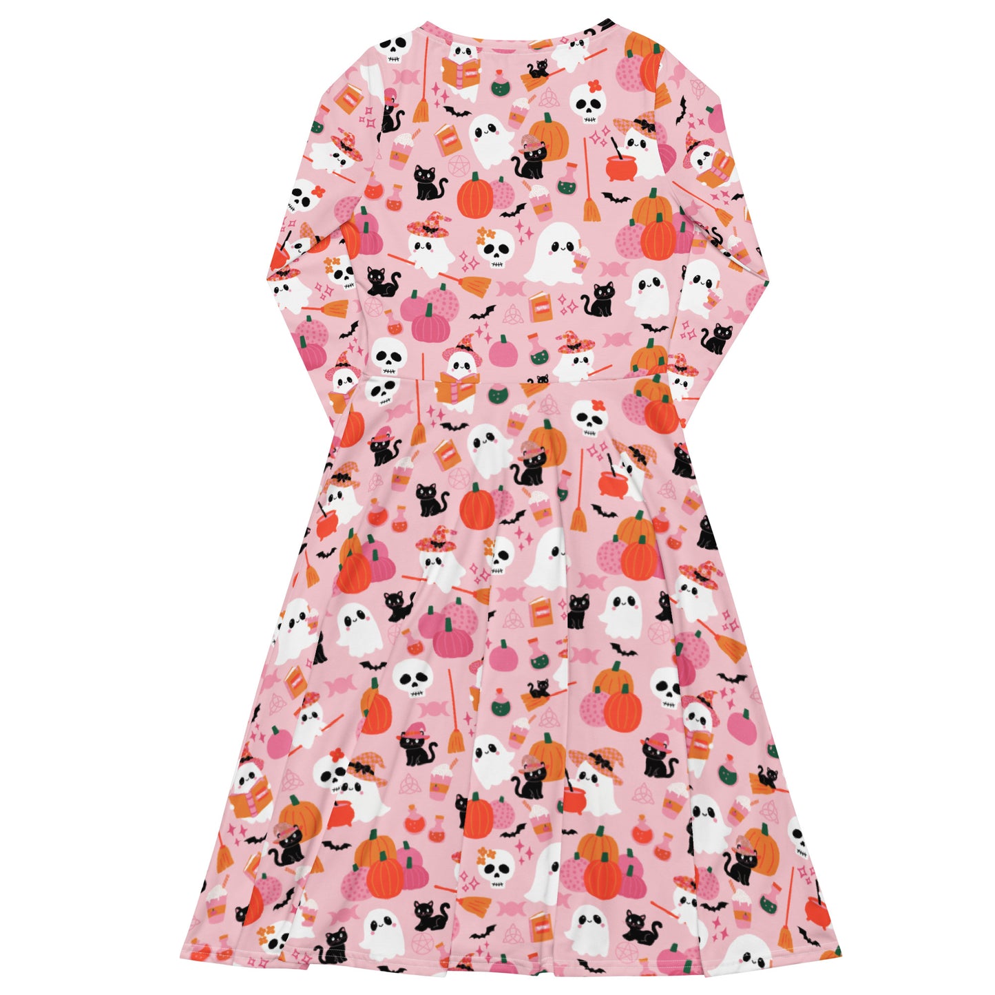 BOO-tique long sleeve midi dress