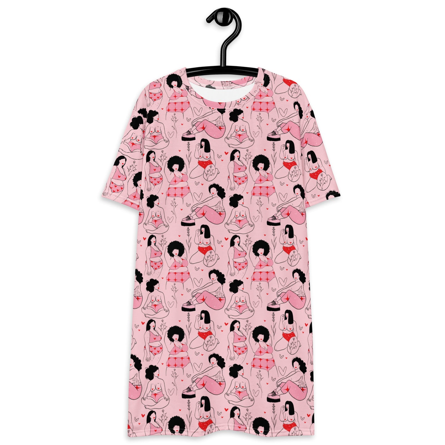 Rebel Hearts T-shirt dress