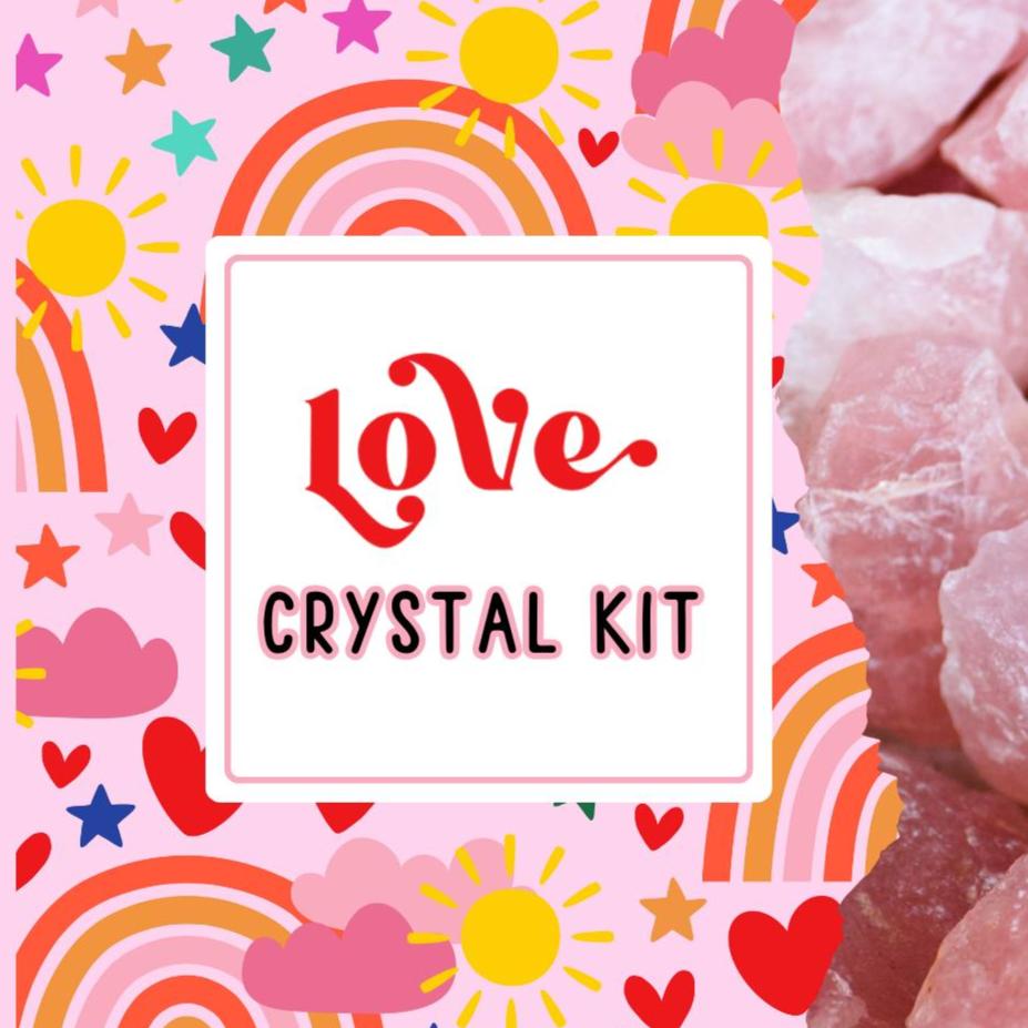 Crystal kits for gridding | Starter Crystal Pack | Small Crystal Tumblestones