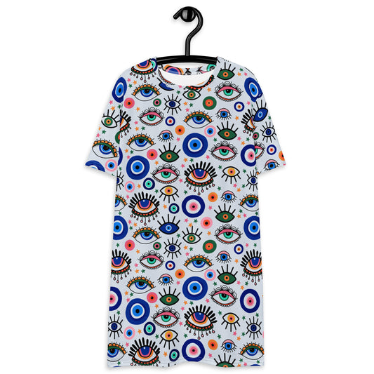 Eye See You T-shirt dress