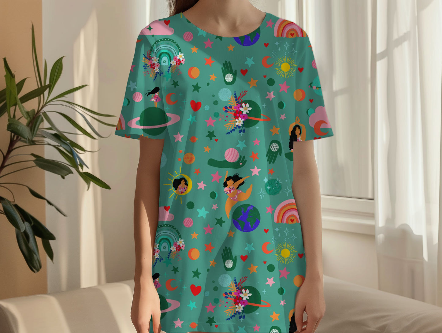 Cosmic Girl T-shirt dress